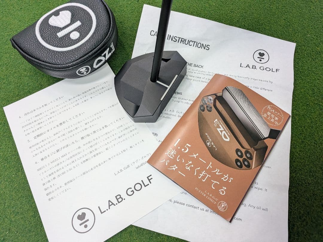 L.A.B.GOLF ラブゴルフOZ.1パター 34 インサート無　日本正規品