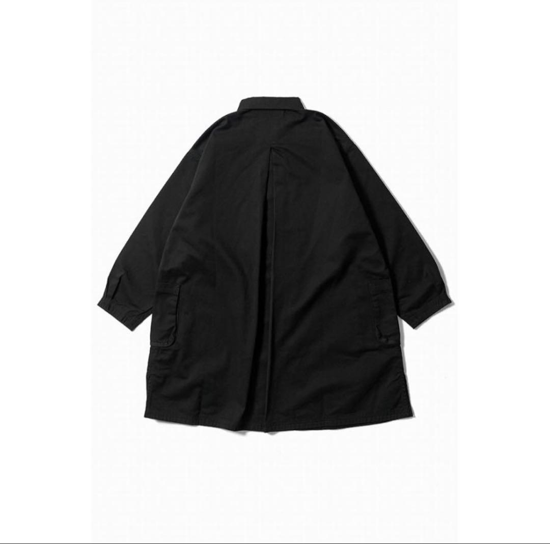 ジャケット・アウター Porter Classic Chino Shirt Coat BLACK 2