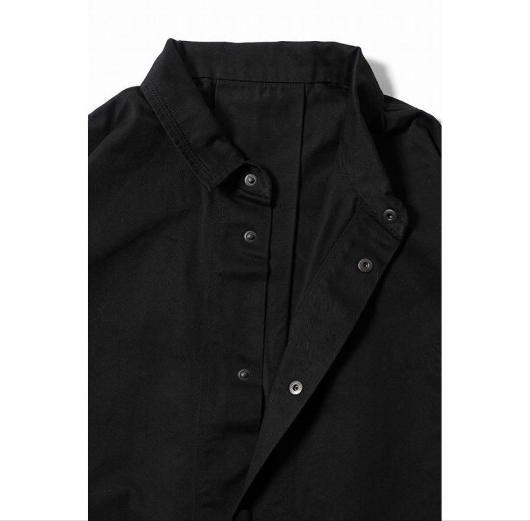 ジャケット・アウター Porter Classic Chino Shirt Coat BLACK 2