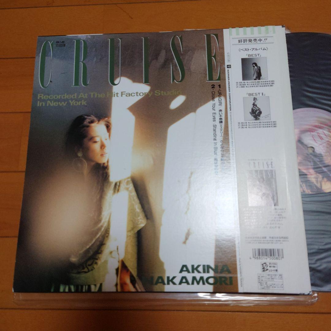 【人気盤】クルーズ / LIAR 3枚セット 中森明菜 初回帯付オリジナル盤完品