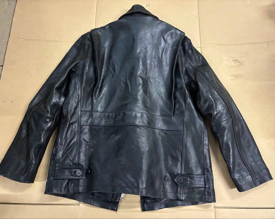   Jeans レザージャケット Mサイズ　牛革　古着