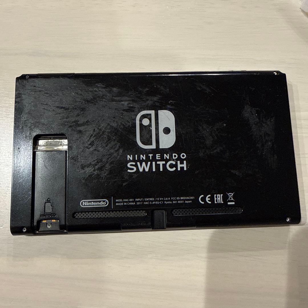 Switch本体のみ　ジャック品　画面に傷あり