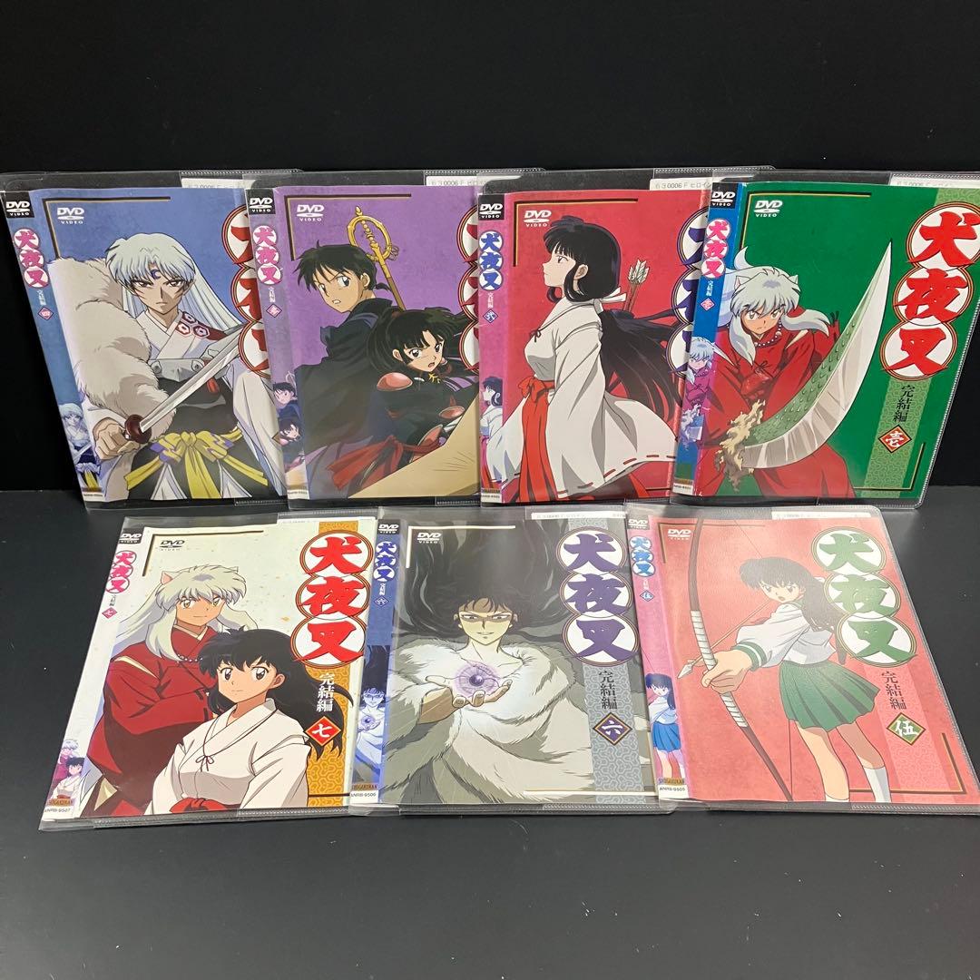 ♣︎ソフトケース収納♣︎ 犬夜叉 完結編 レンタルDVD アニメ 全巻完結セット