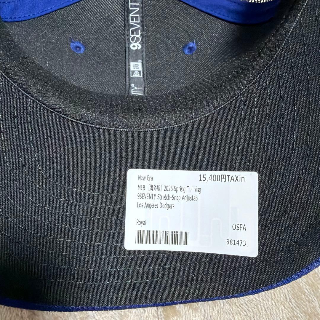 New Era ドジャース スプリング2025 キャップ