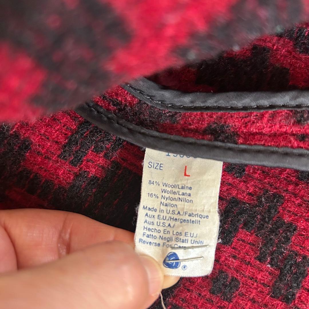ひ*ろ様 90s USA製　ウールリッチWoolrichウールジャケットLサイズ