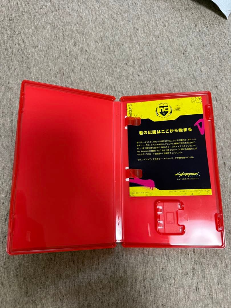 Cyberpunk 2077 Nintendo Switch パッケージ版