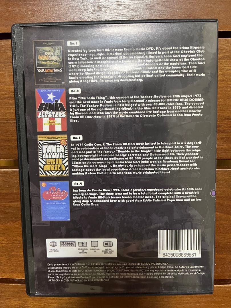 Fania All-Stars Movie Collection 輸入盤 DVD