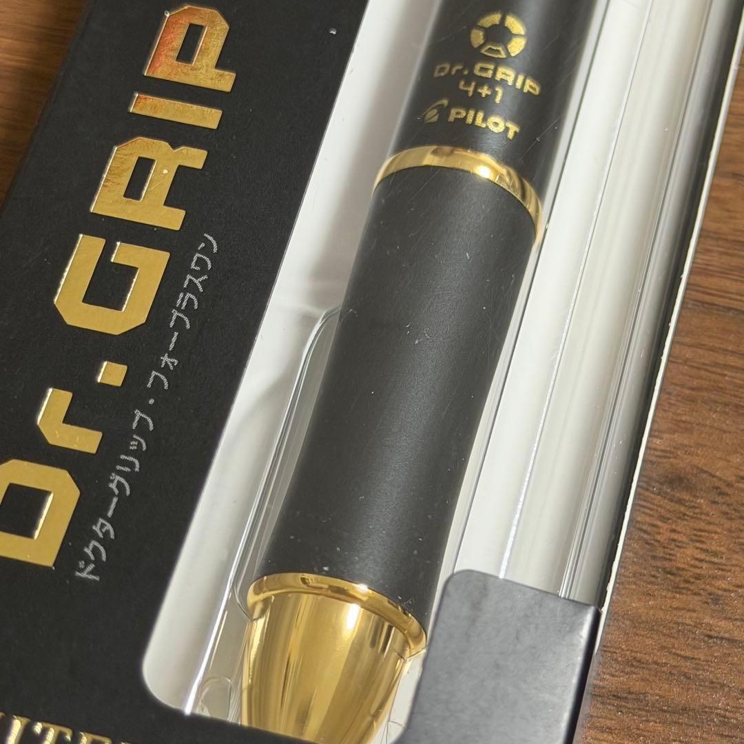 PILOT Dr.GRIP 4+1 LIMITED EDITION 黒