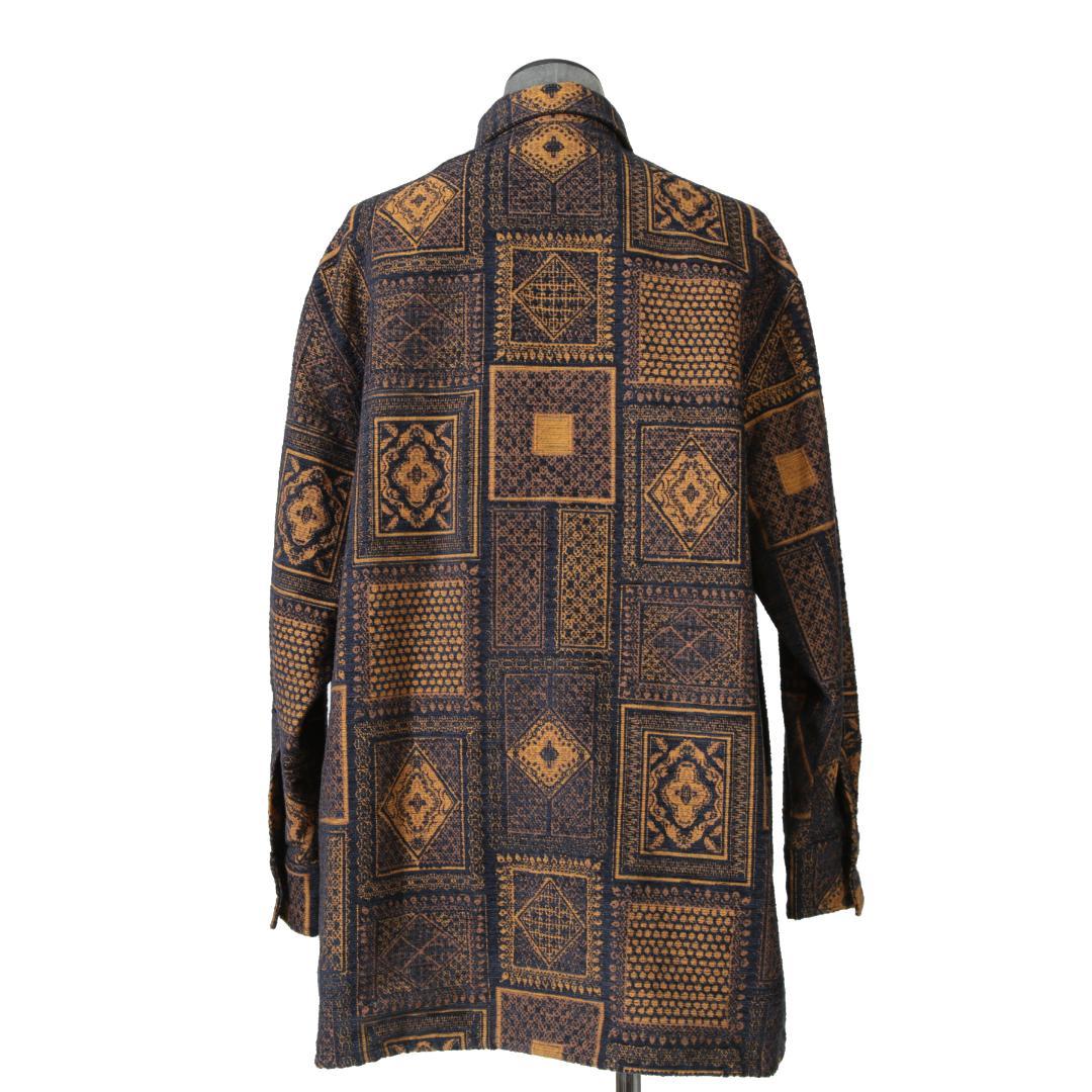 QASIMI カシミ 美品 ジャガード 総柄ジャケット size 46