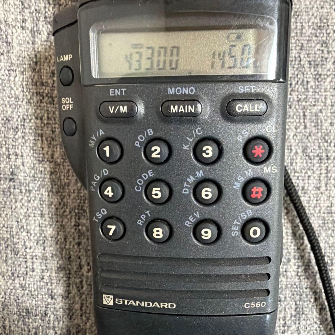 STANDARD C560 トランシーバー 433.00MHz 145.0MHz