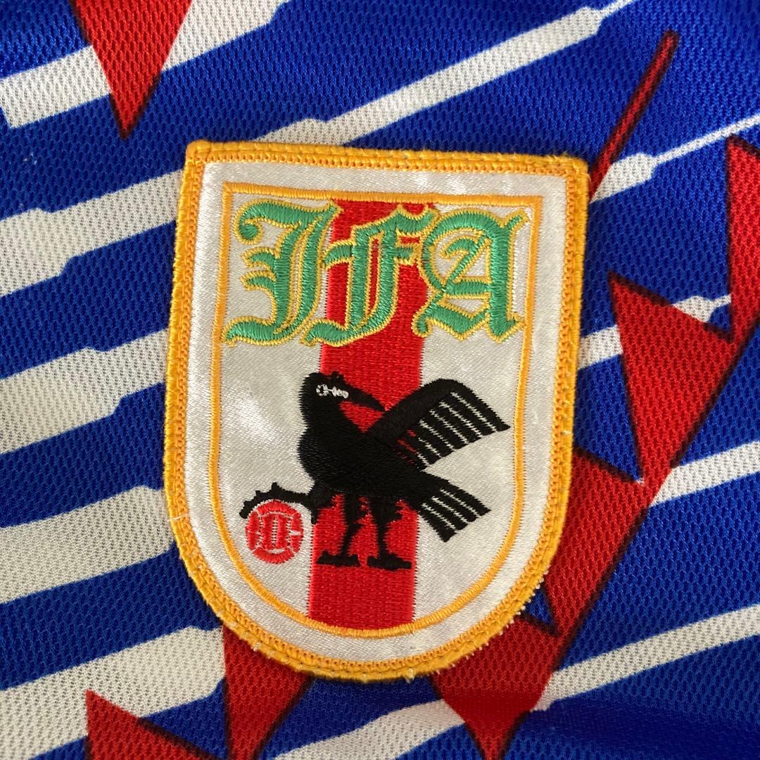 アシックス サッカー日本代表ユニフォーム ドーハモデルL 日本製