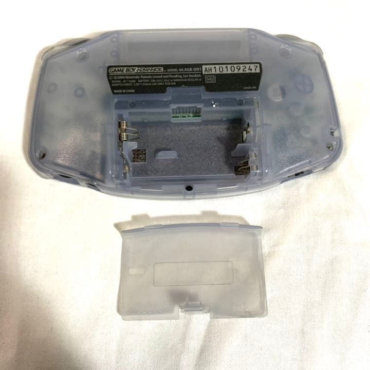 ゲームボーイアドバンス 本体  ミルキーブルー　レトロゲーム　動作確認済み