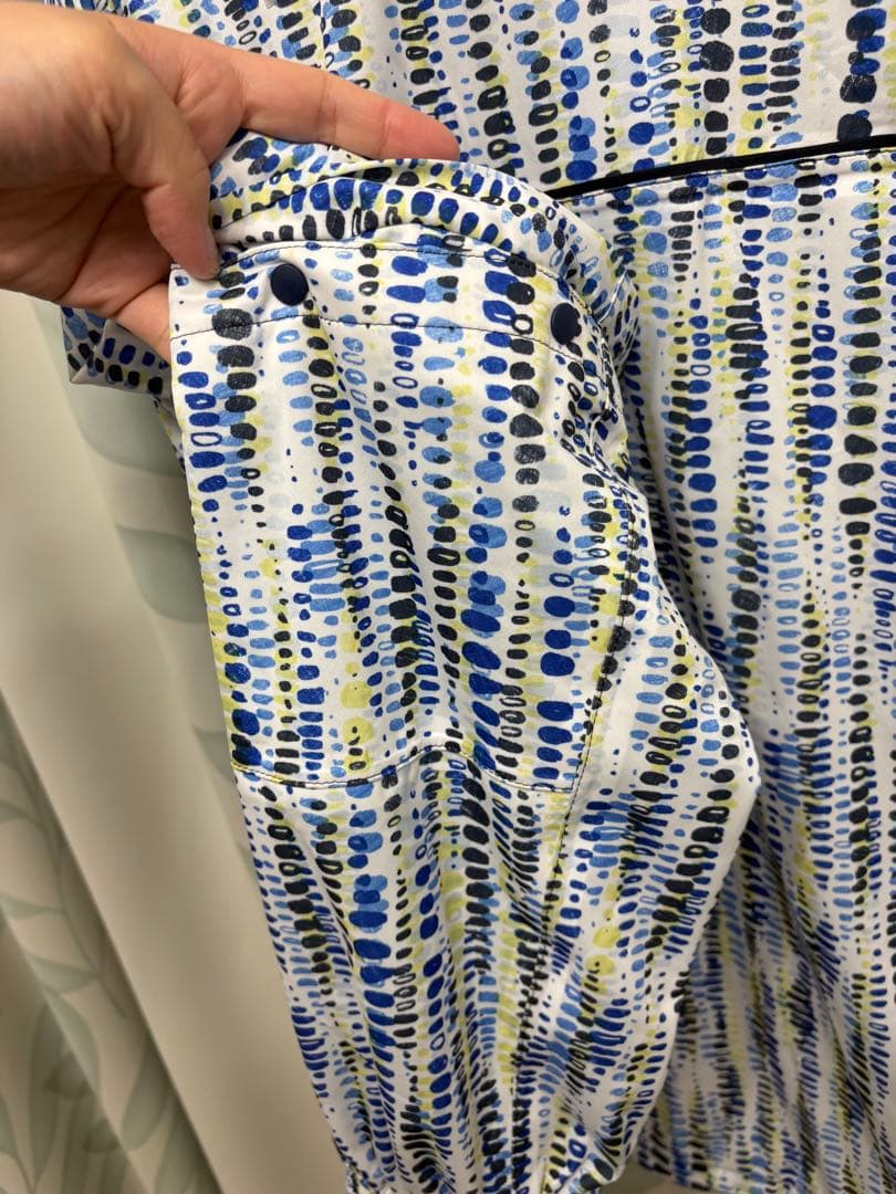 タグ付き新品　ヒールクリーク　HealCreek レインブルゾン　ブルー