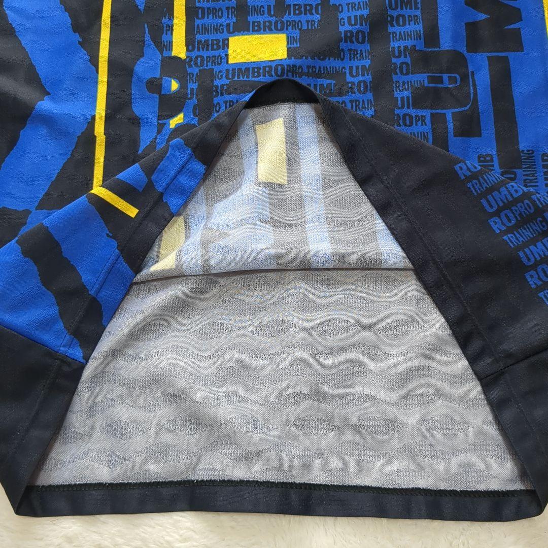 【90s！UK製】vintage UMBRO ゲームシャツ M サッカー 青