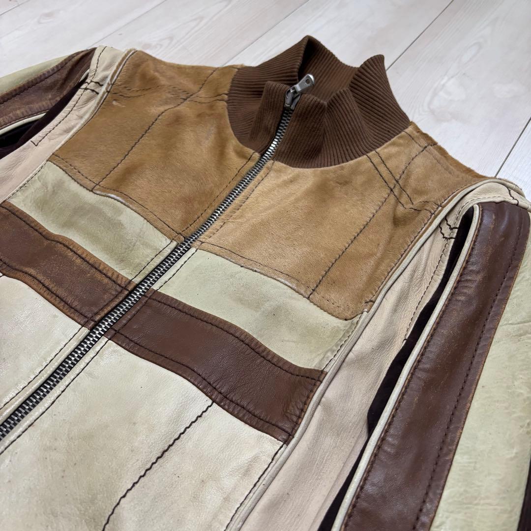 K*様 【定価42万】 Dolce & Gabbana 05SS 超名作 レザー