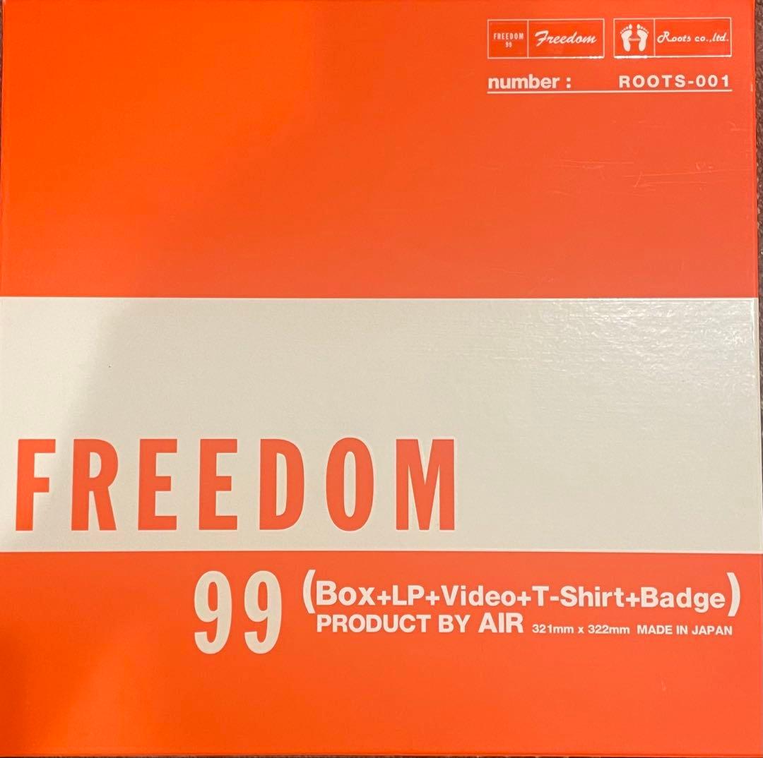 AIR FREEDOM 99 Box+アナログ盤LP+Tシャツ+バッジ 車谷浩司