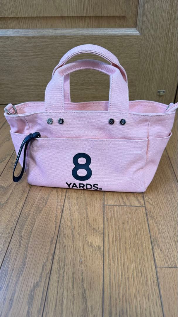 つ*ん様 8 YARDS ピンク カートバッグ　美品