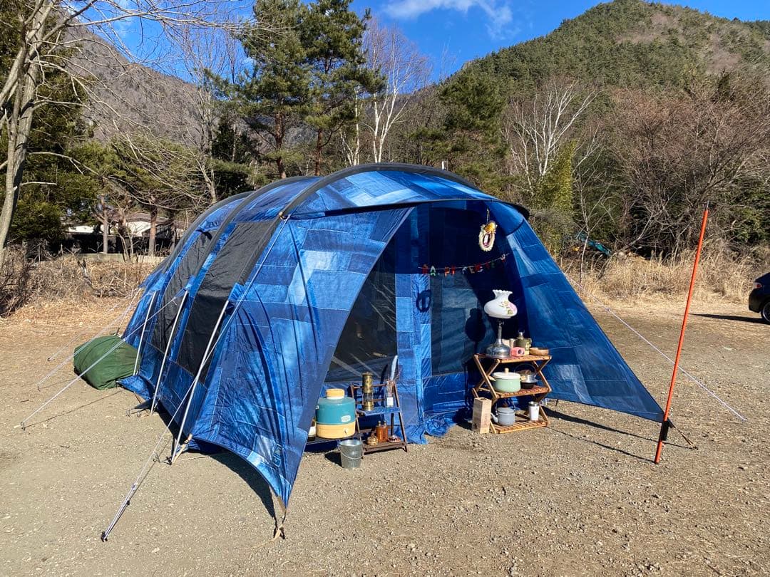 コールマン デニム 2ルームテント