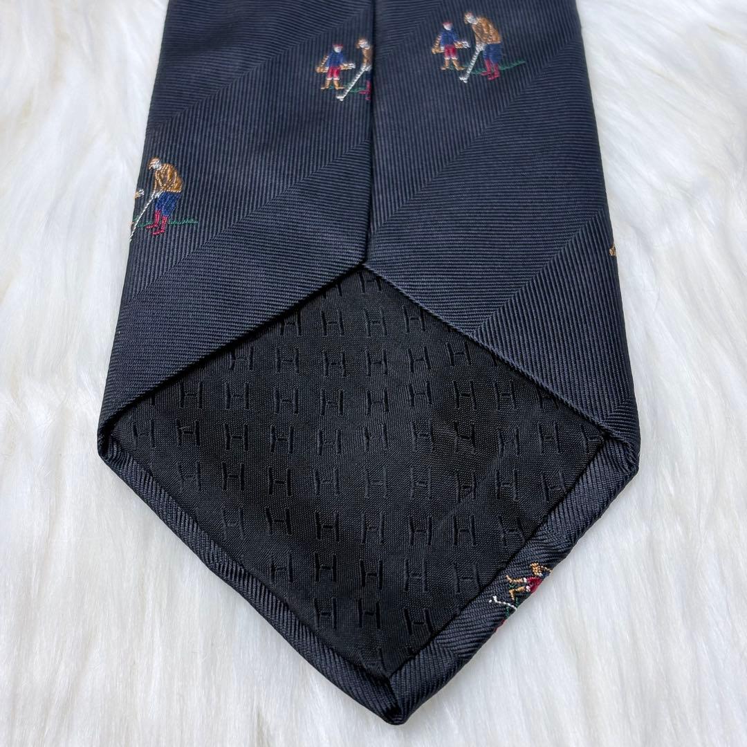 極美品 HERMES エルメス ネクタイ ブランドネクタイ jg4