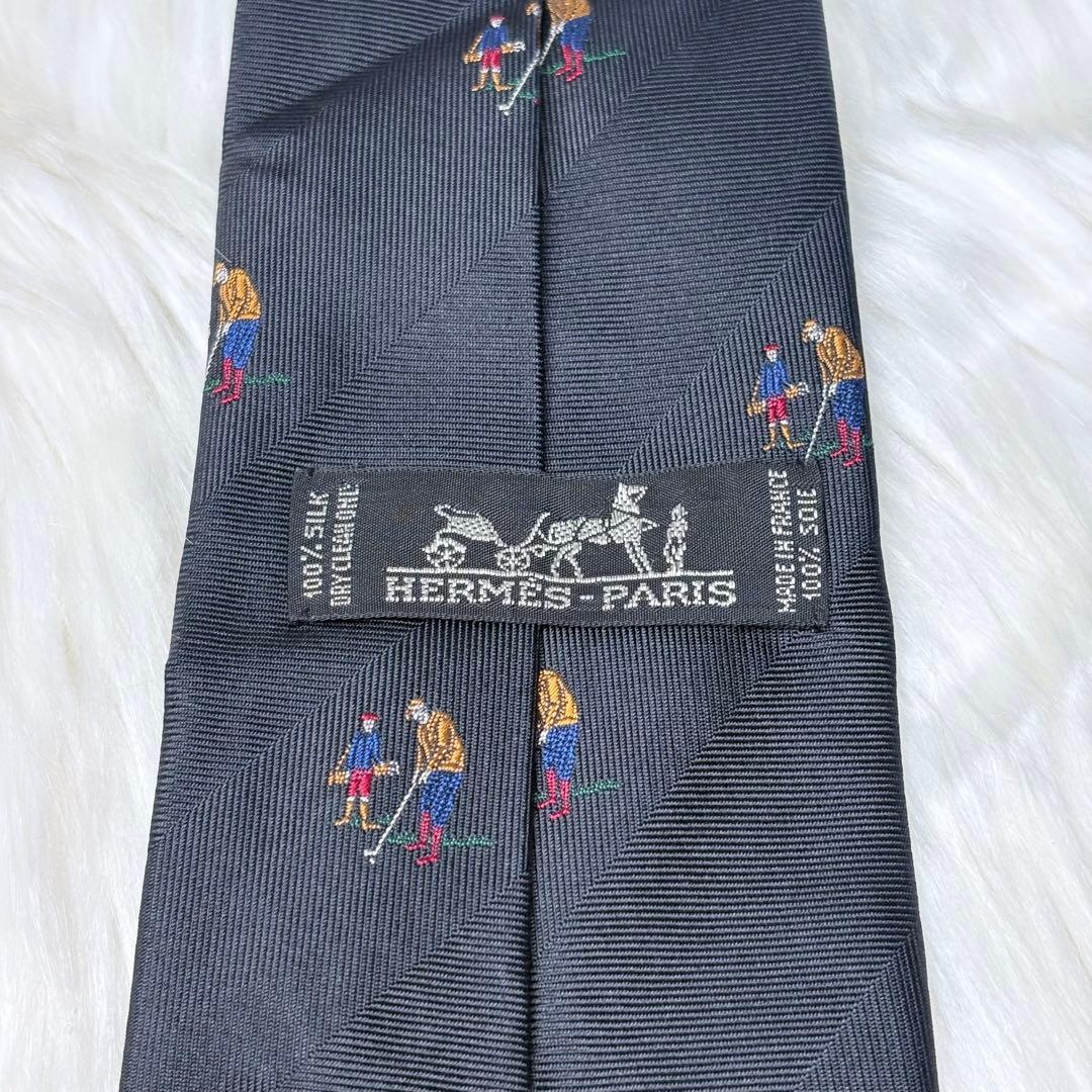 極美品 HERMES エルメス ネクタイ ブランドネクタイ jg4