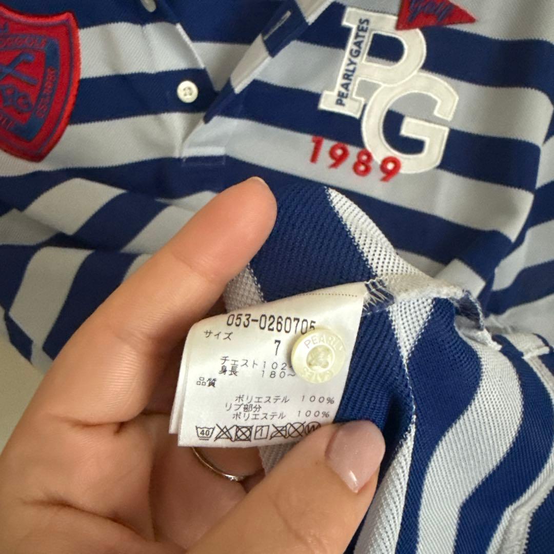 【大きいサイズ】【美品】【値段教えて】パーリーゲイツ ゴルフウェア