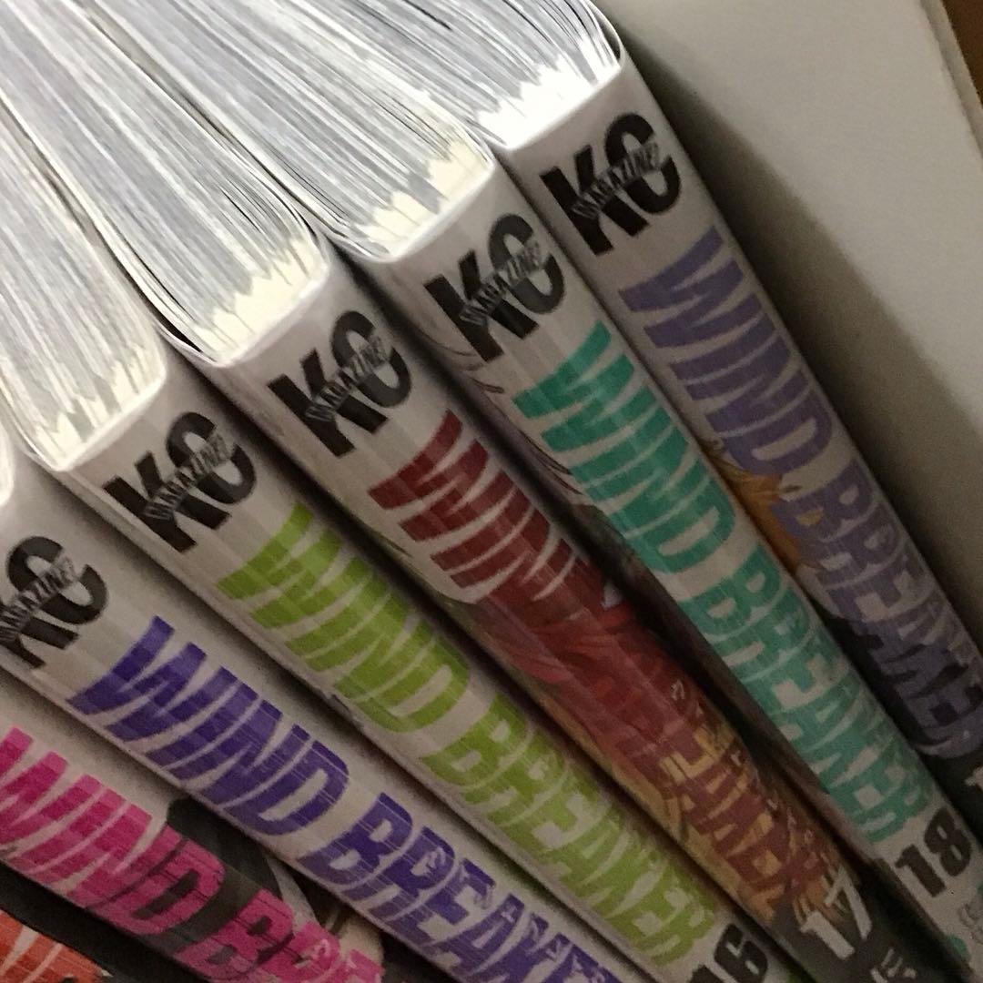 WIND BREAKER ウィンドブレイカー 漫画 1〜19巻 セット
