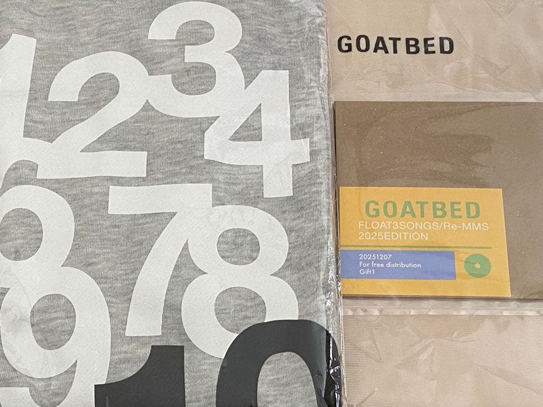 ★goatbed [SYNTHESPIANS]グッズ＋会場配布CD① セット