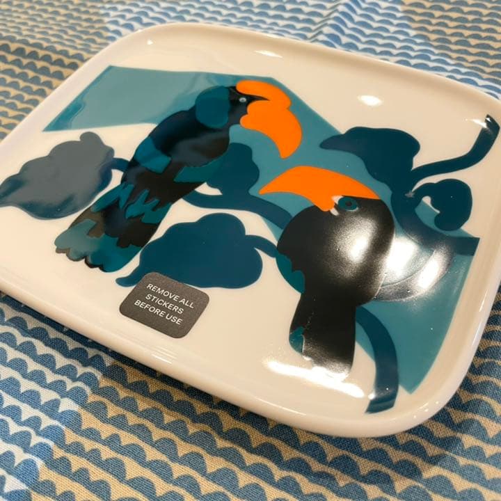 marimekko マリメッコ　完売Pepeプレート＋Leikkoラテマグ　新品