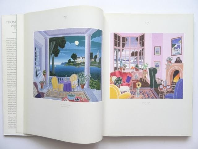 洋書◆トーマス・マックナイト画集 作品写真集 本 楽園の窓