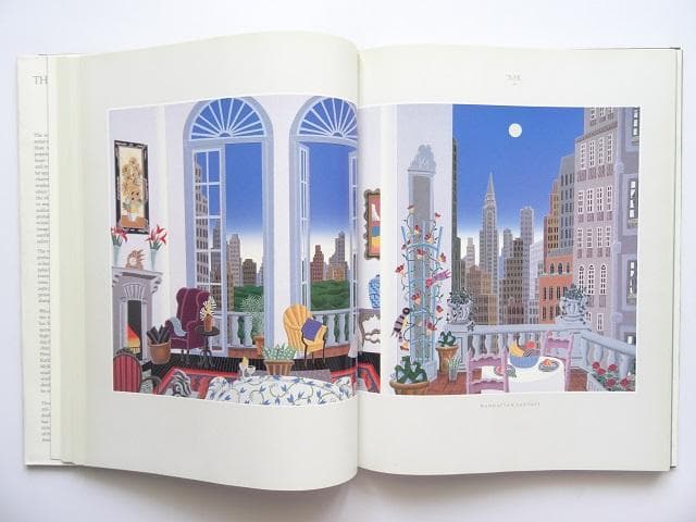 洋書◆トーマス・マックナイト画集 作品写真集 本 楽園の窓