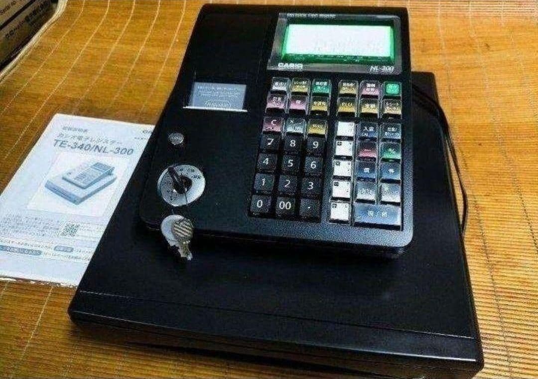 カシオレジスター　TE-340/NL300　フル設定無料　622399