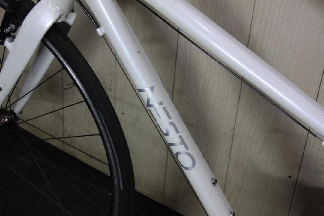 NESTO VACANZE 700C アルミ シマノ21速 420mm 白クロス