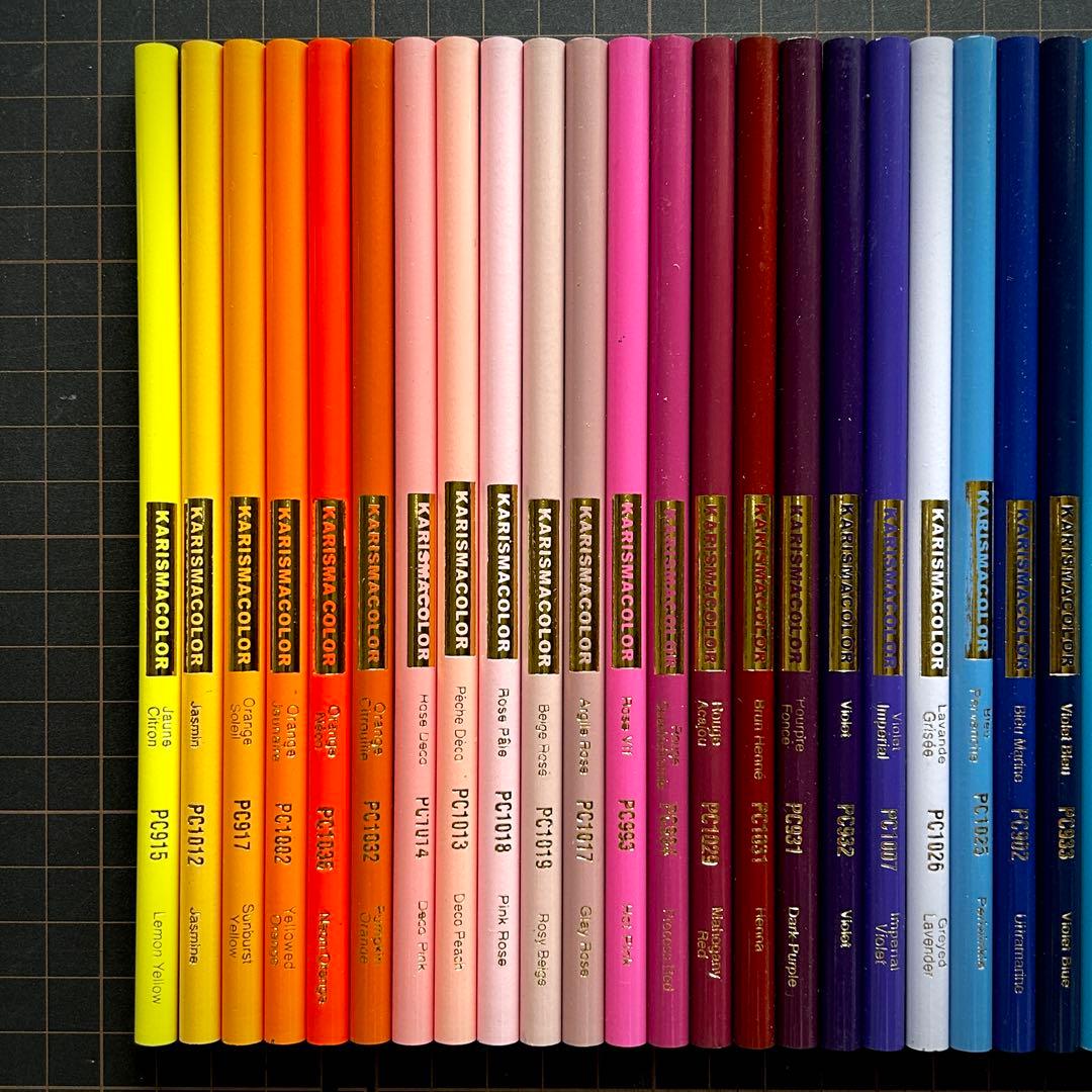 ★新品・未使用★ KARISMA COLORカリスマカラー　油性色鉛筆　40本
