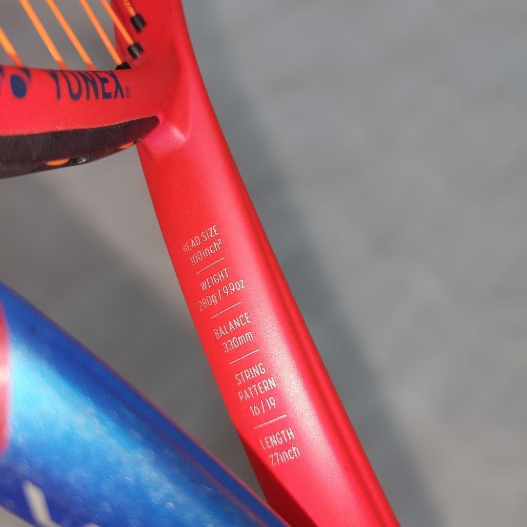【美品】YONEX VCORE 100L ブイコア100L G1