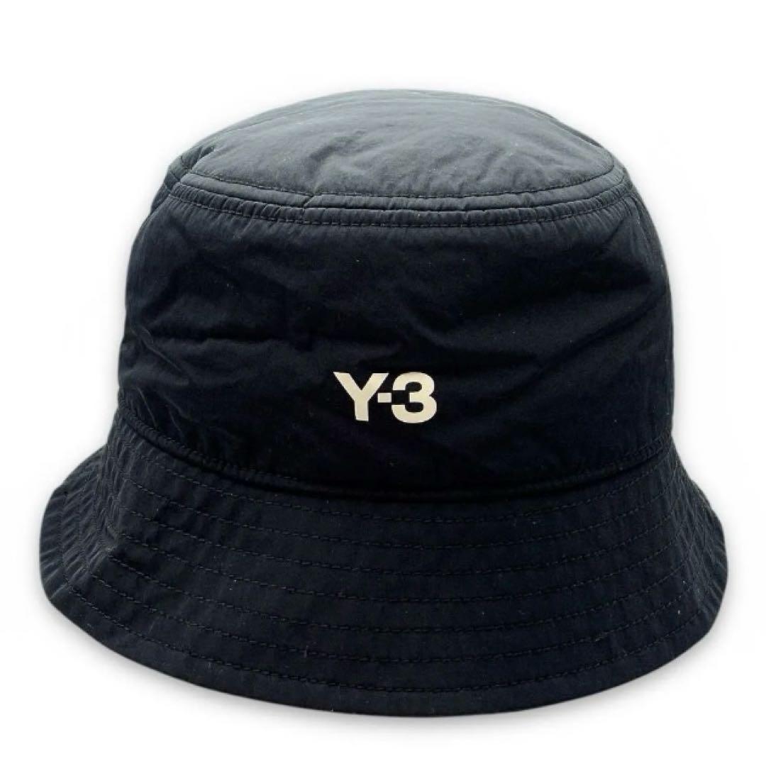 未使用品　Y-3 ロゴ ストライプ バケットハット　アディダス