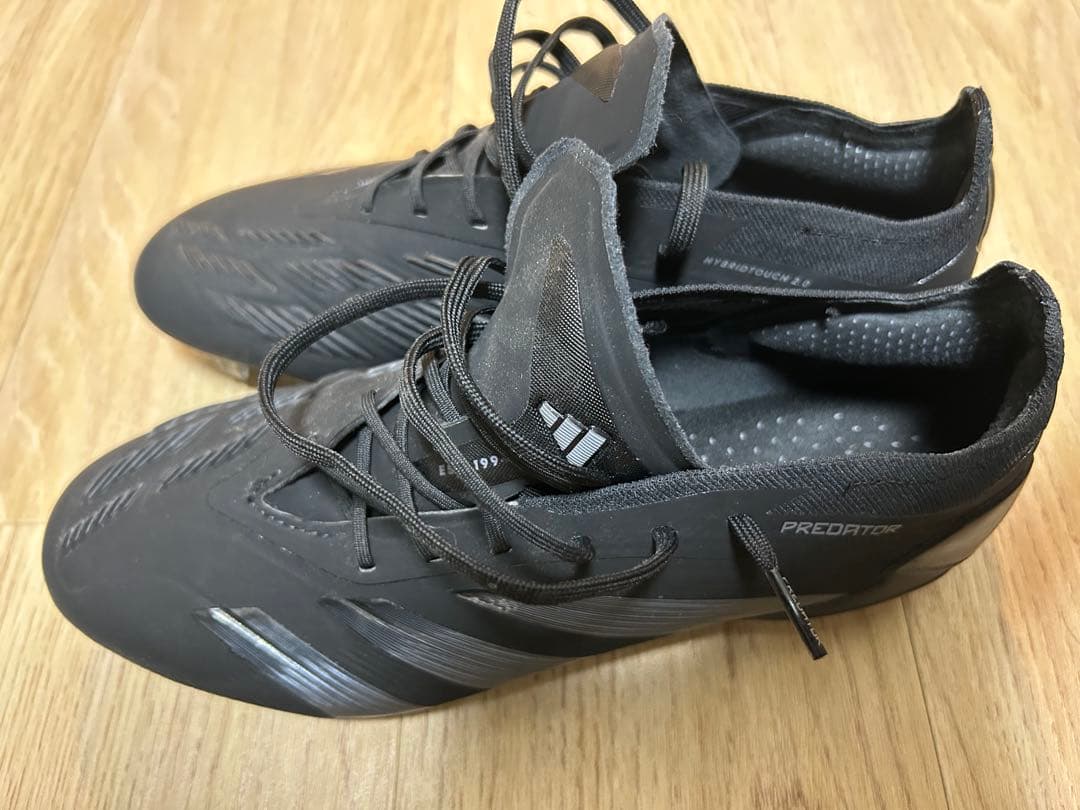 Adidas Predator ブラック スパイク 収納バッグ付き