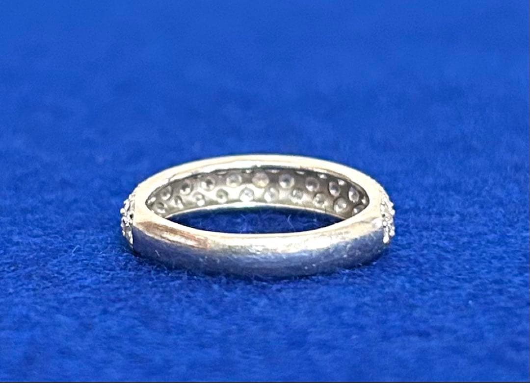 プラチナ900 Pt900 ダイヤモンド1.00ct 指環 11号 4.0g