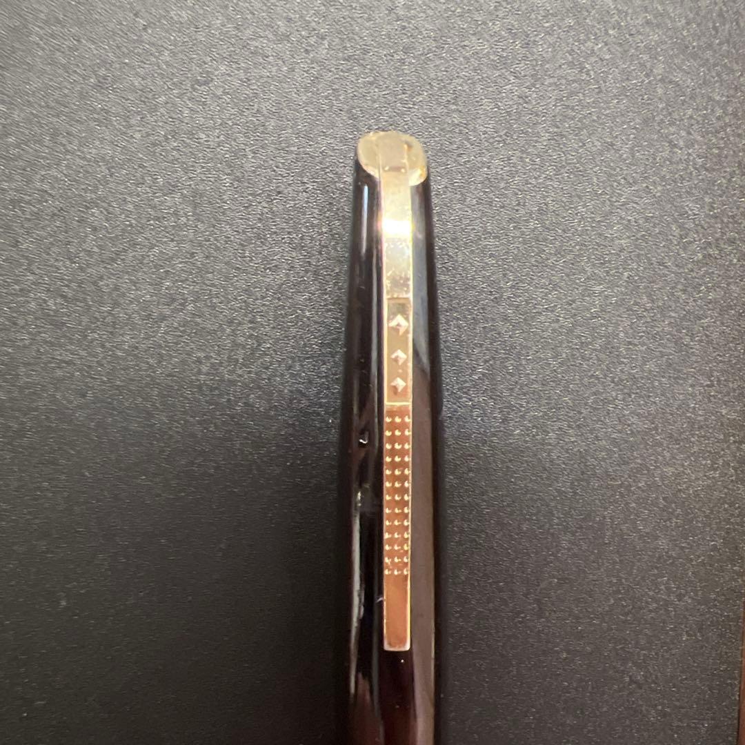 PLATINUM 万年筆 ブラック　太字　ペン先18K