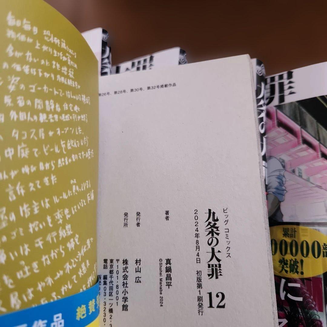 九条の大罪 既刊15巻セット