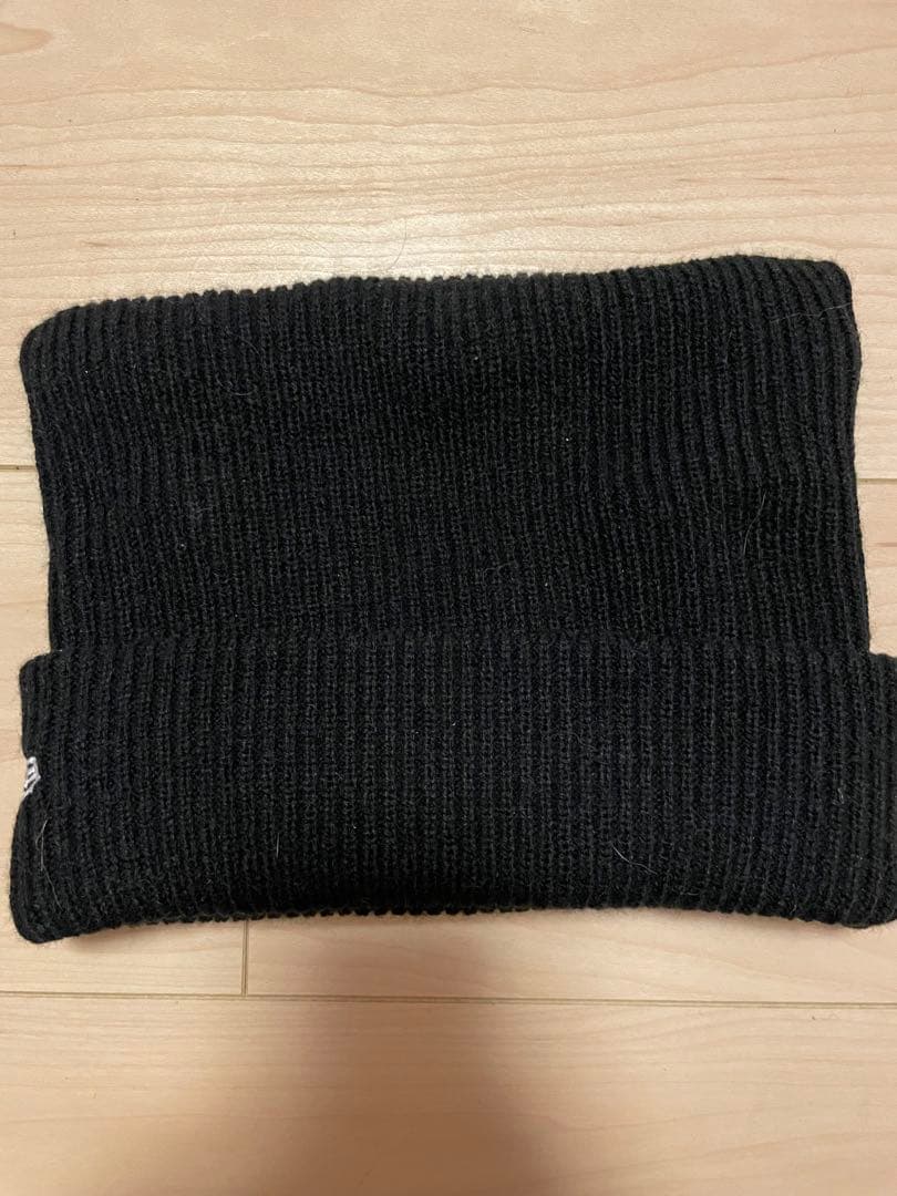 ニューエラ　WEGO別注　猫耳　ニットキャップ　ビーニー　黒
