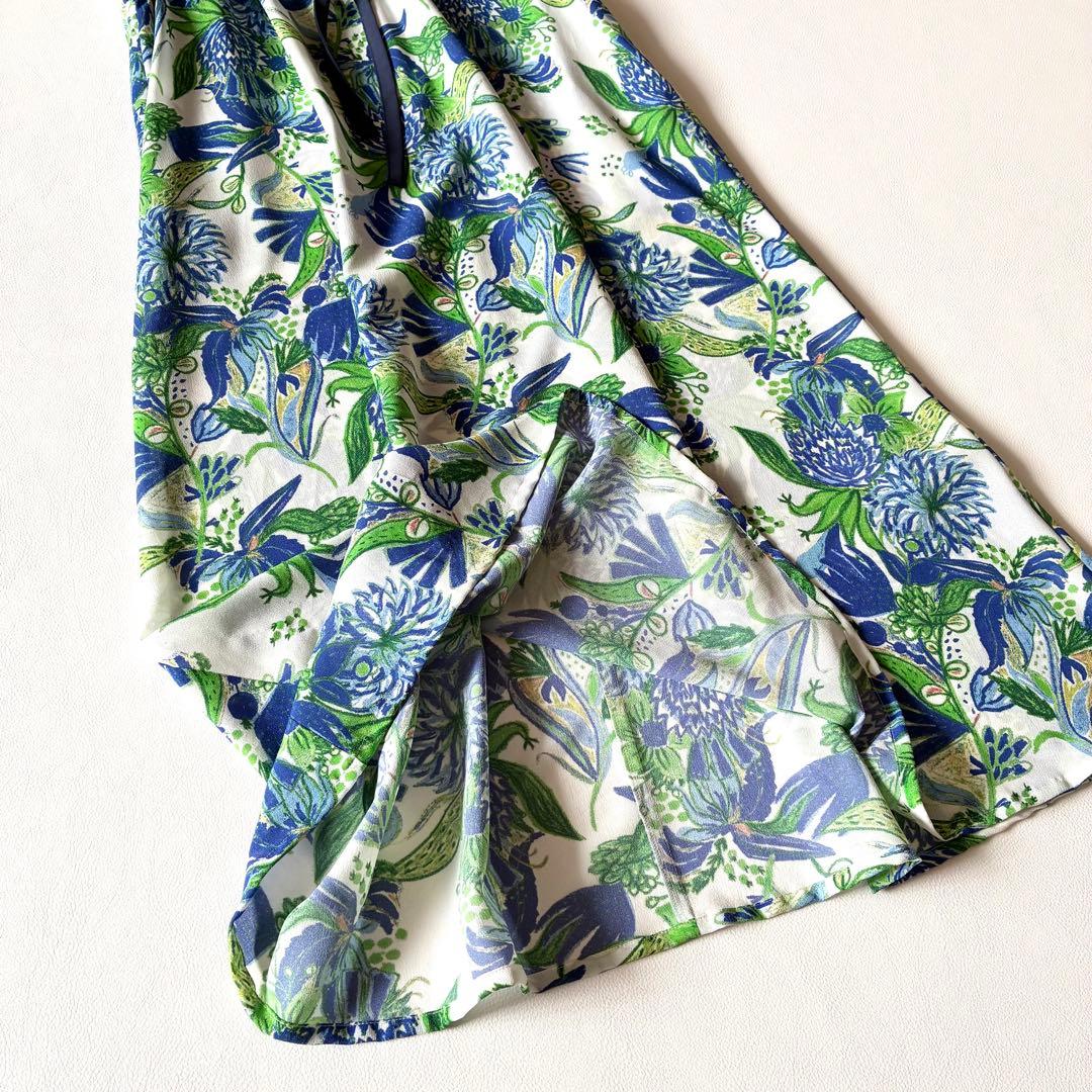 極美品✨Kay me ケイミー　現行　衿付きカシュクールワンピース　インナー付き