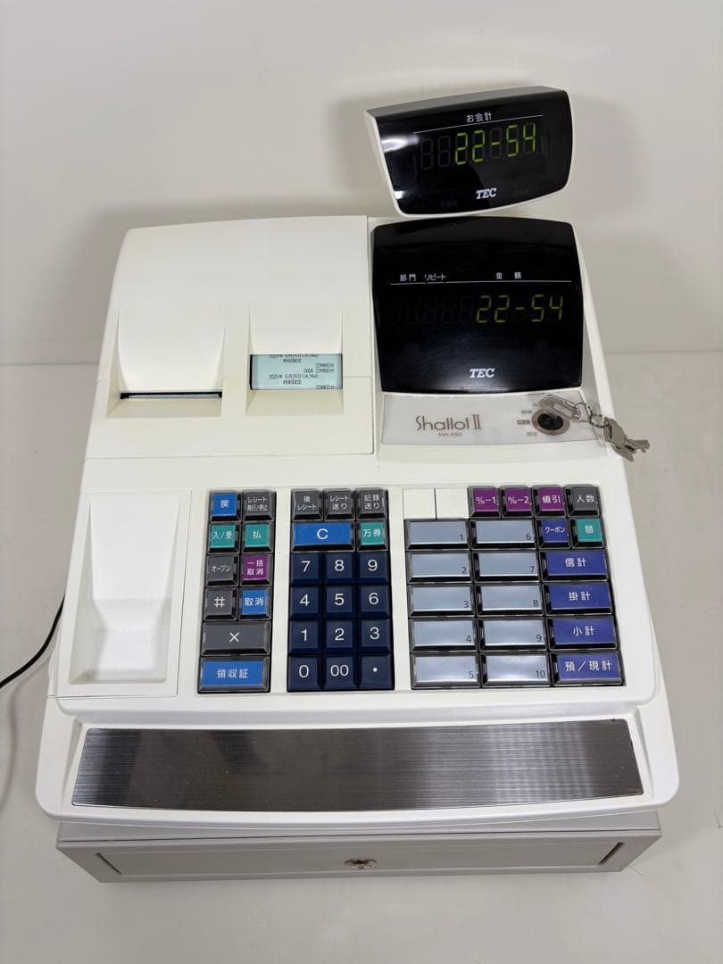 TEC MA-550 レジスター