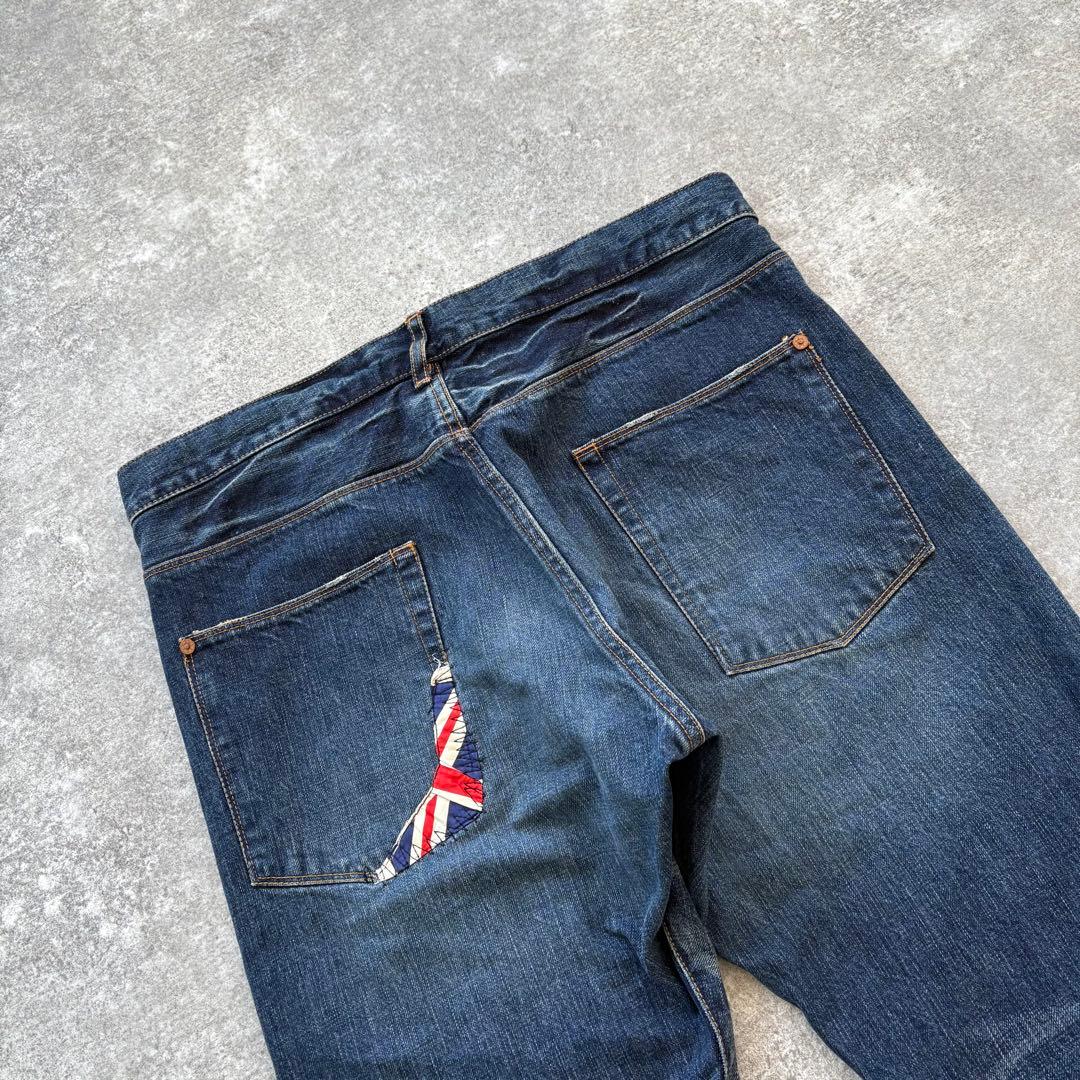 【Paul Smith】 ポールスミス ユニオンジャック デニムパンツ ジーンズ