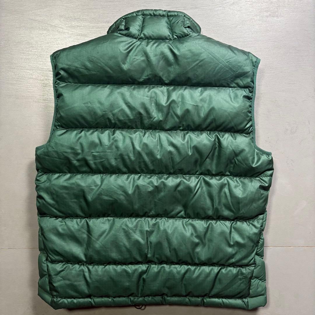 00's patagonia グースダウンベスト　緑　84631F7 S