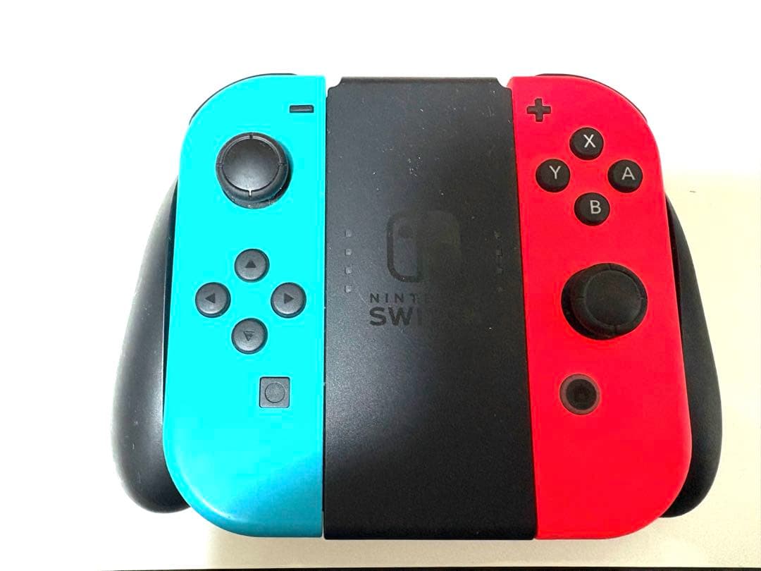 箱あり　Nintendo Switch 本体/青/赤