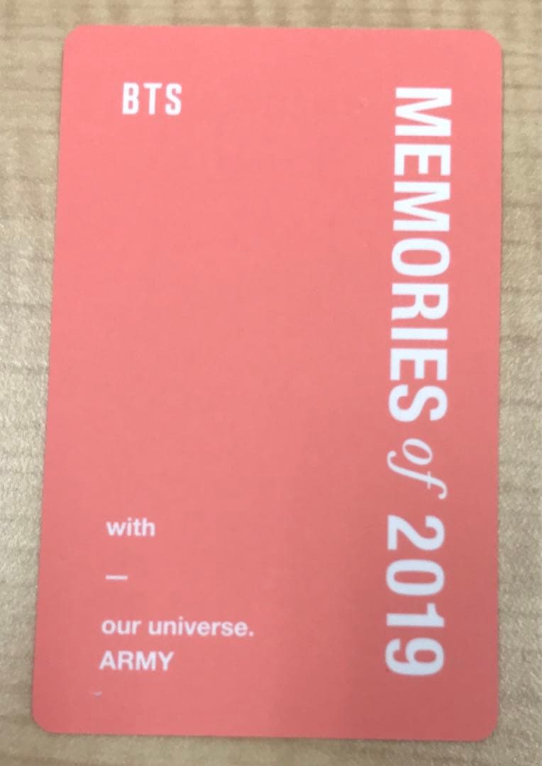 ❶ BTS MEMORIES of 2019 DVD 日本語字幕付 ジョングク