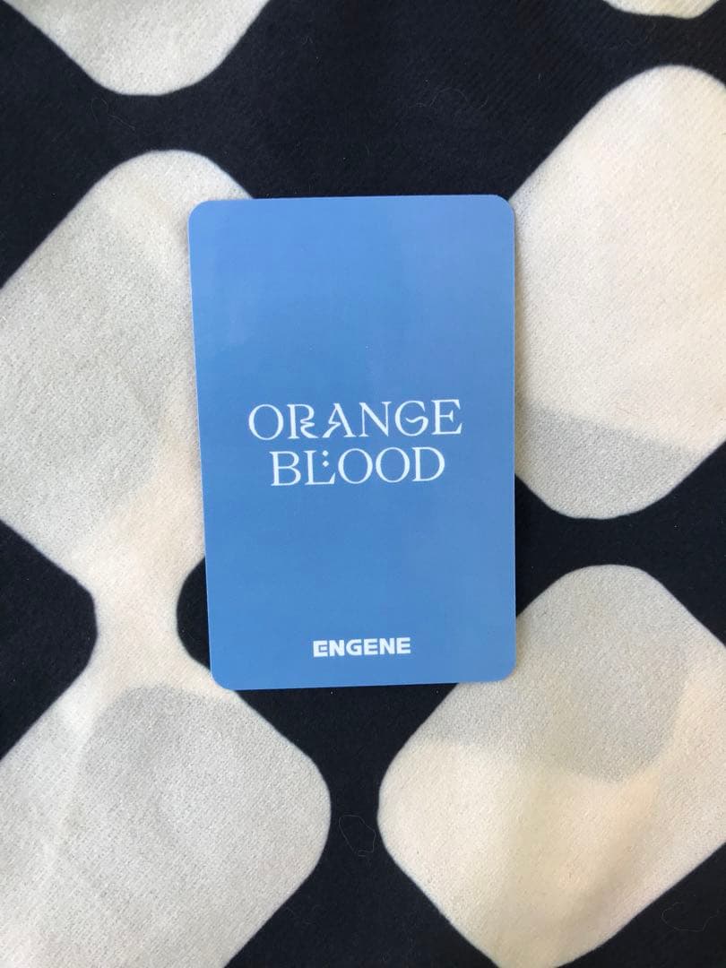 ENHYPENORANGE BLOOD  ニキ サノク トレカ 公開放送