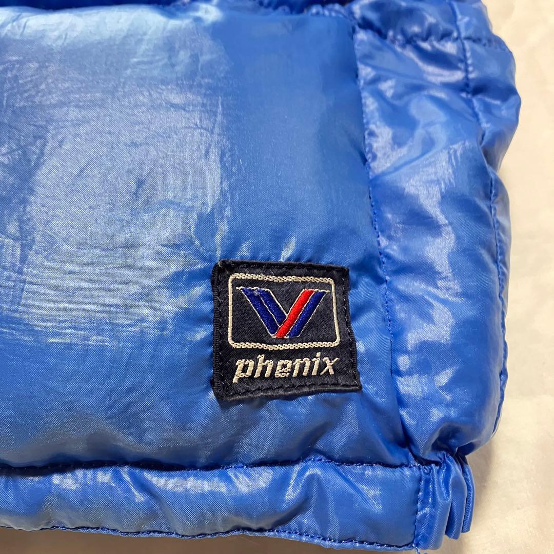 ヴィンテージ　phenix　ダウン　ベスト　美品　発色ヨシ　M　フランス生地使用