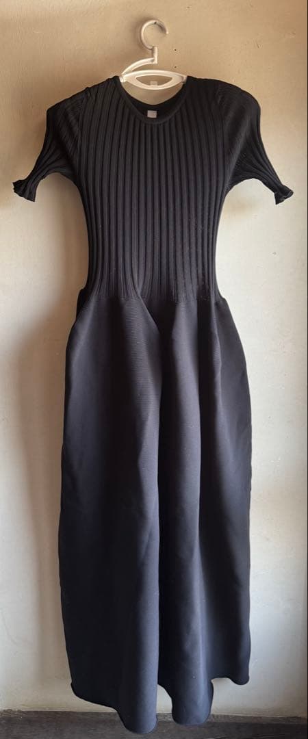 CFCL POTTERY SHORT SLEEVE DRESS半袖ロングワンピ