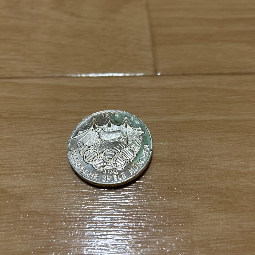 黒*黒様 オリンピック記念 ミュンヘン純銀製